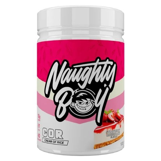 Cream of Rice, Strawberry Cheesecake, 1000g, Naughty Boy - Vitax.ro