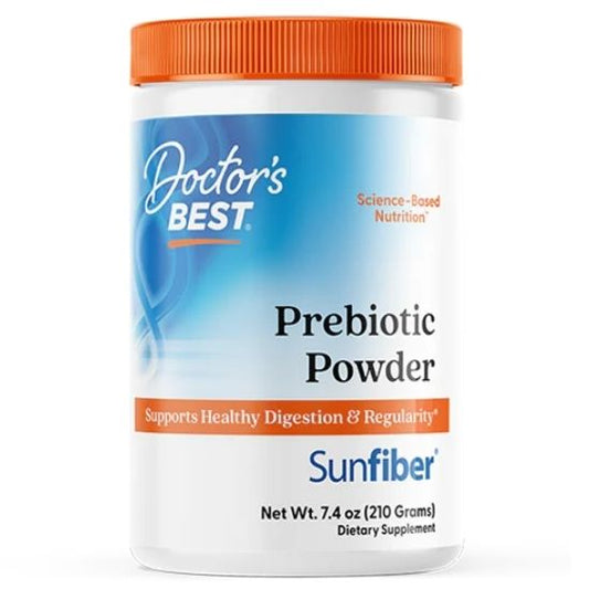 Prebiotic Powder Sunfiber, 210g, Doctor's Best - Vitax.ro