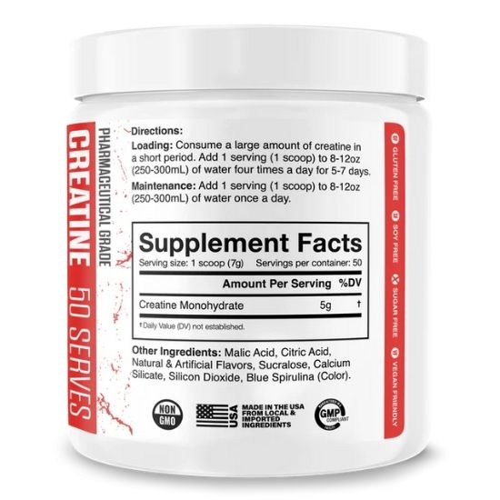 The Curse! Creatine Monohydrate, Blue Raspberry, 350g, JNX Sports - Vitax.ro