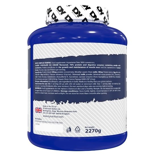 Whey Complex Tempro, Classic Chocolate, 2270g, Dorian Yates
