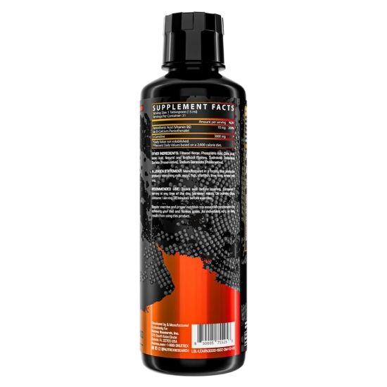 Liquid Carnitine 3000, Orange Mango, 480 ml, Nutrex