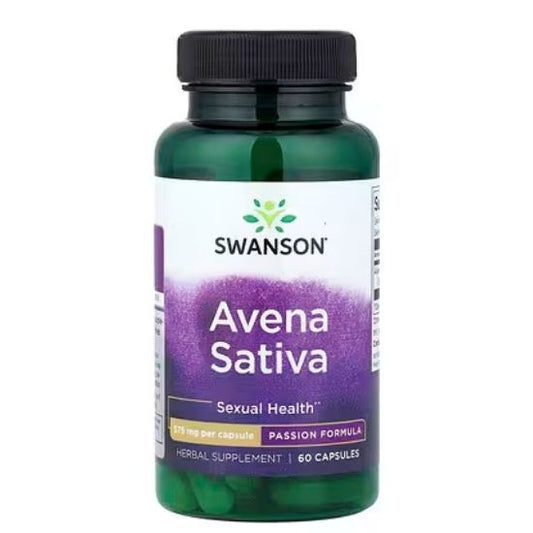 Avena Sativa, 575mg, 60 caps, Swanson - Vitax.ro