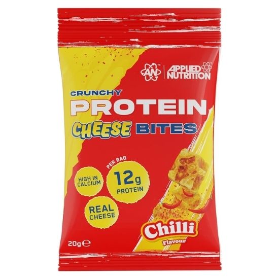 Crunchy Protein Cheese Bites, Chilli, 10 x 20g, Applied Nutrition | Vitax.ro