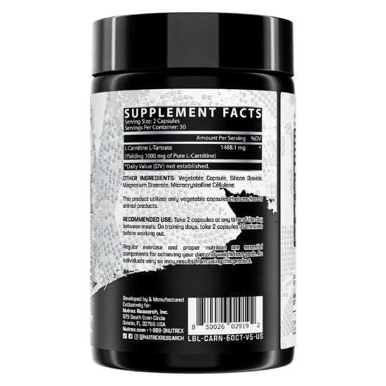 Carnitine 1000, 60 caps, Nutrex