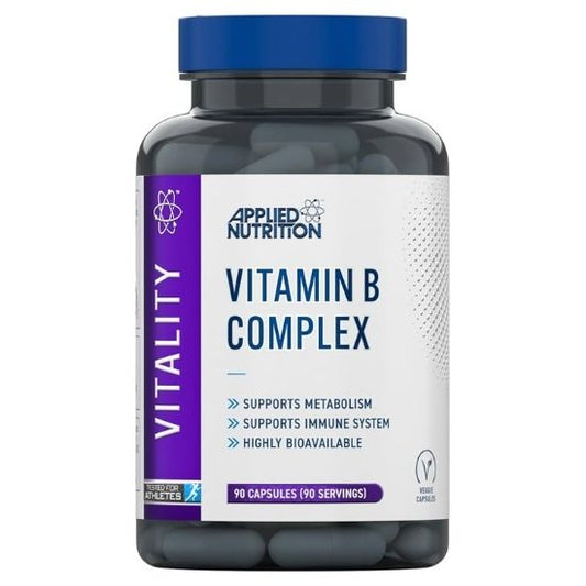 Vitality Vitamin B Complex, 90 caps, Applied Nutrition - Vitax.ro