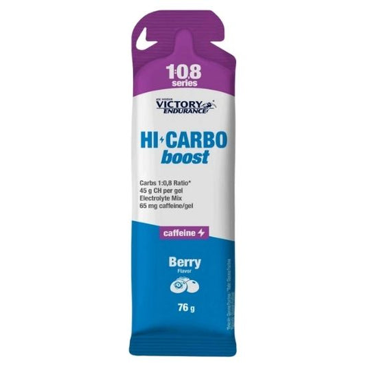 HI Carbo Boost, Berry + caffeine, 76g, Weider