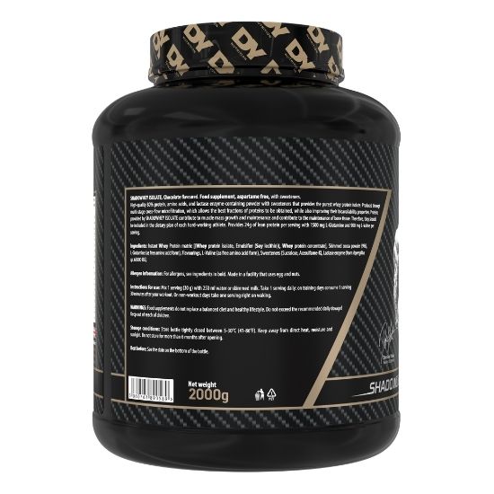 Shadowhey Isolate, Chocolate, 2000g, Dorian Yates