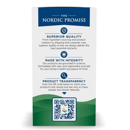 Focus Support with Citicoline & Bacopa Extract, 1280mg, 60 softgels, Nordic Naturals - Vitax.ro