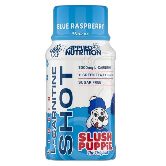 Liquid L-Carnitine Shot, Slush Puppie Blue Raspberry, 12 x 60 ml, Applied Nutrition | Vitax.ro