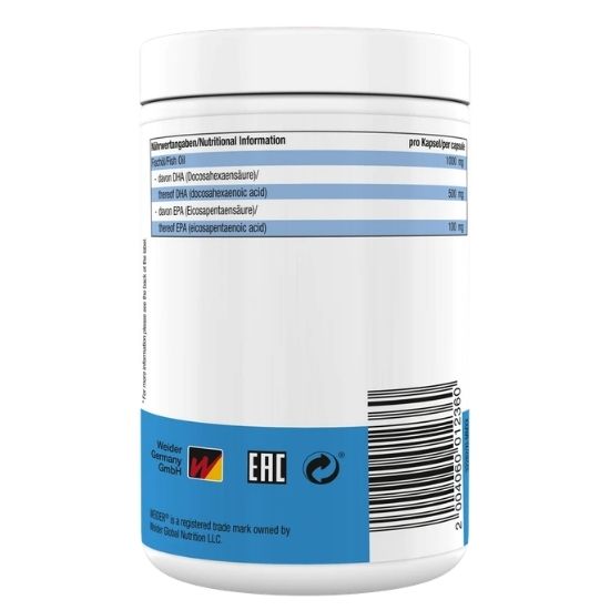 Omega 3 Superior,  90 caps, Weider