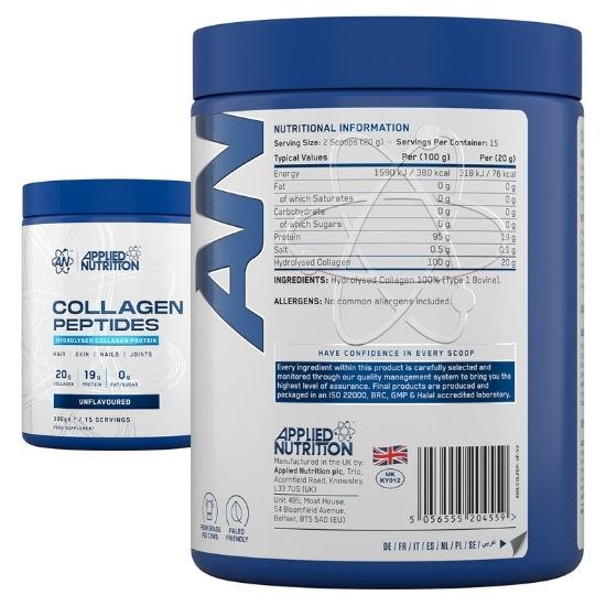 Collagen Peptides, Unflavoured, 300g, Applied Nutrition