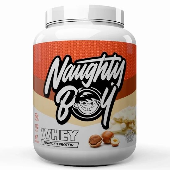 Advanced Whey, White Chocolate Hazelnut, 2010g, Naughty Boy - Vitax.ro