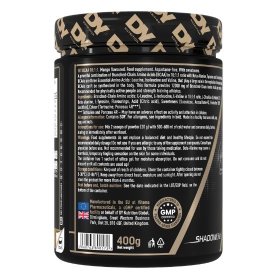 HIT BCAA 10:1:1, Mango, 400g, Dorian Yates