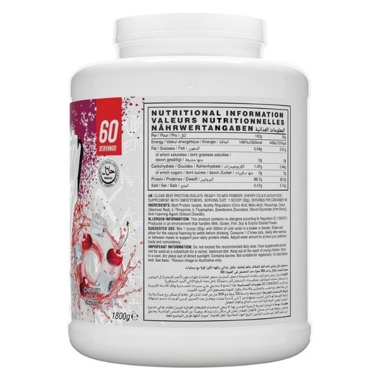 Beef Zero, Cherry Cola, 1800g, Naughty Boy - Vitax.ro