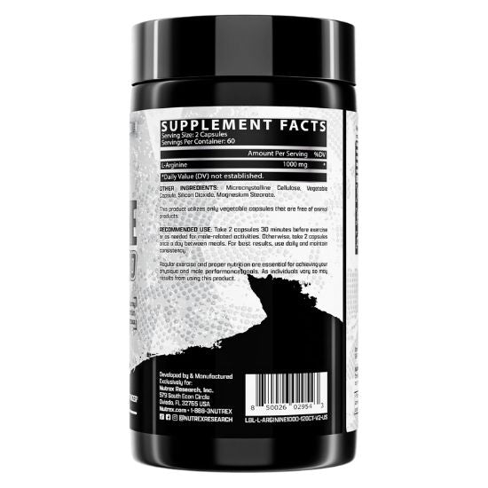 L-Arginine 1000, 120 caps, Nutrex - Vitax.ro