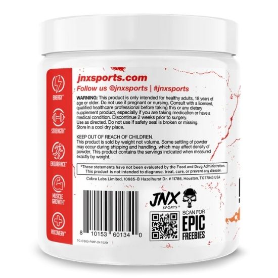 The Curse! Creatine, Peach Mango, 350g, JNX Sports - Vitax.ro