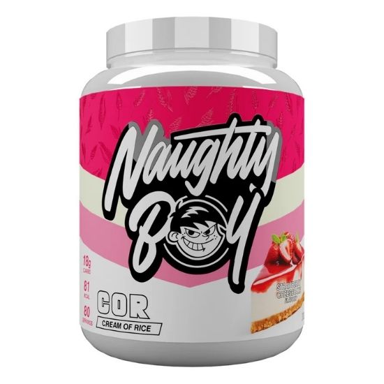 Cream of Rice, Strawberry Cheesecake, 2000g, Naughty Boy - Vitax.ro