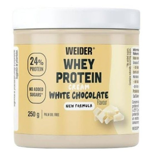 Whey Protein Cream, White Chocolate, 250g, Weider