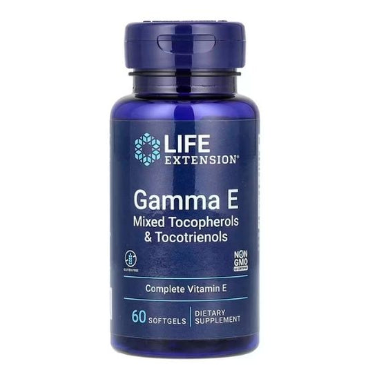 Gamma E Mixed Tocopherols & Tocotrienols, 60 softgels, Life Extension - Vitax.ro