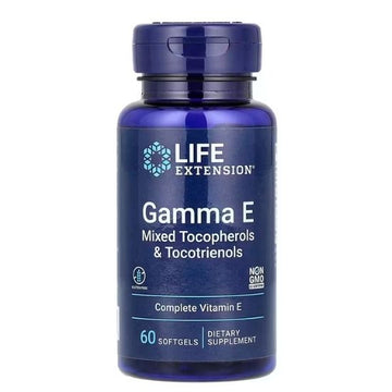 Gamma E Mixed Tocopherols & Tocotrienols, 60 softgels, Life Extension - Vitax.ro