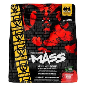 Mutant Mass, Strawberry Banana, 2270g, Mutant - Vitax.ro