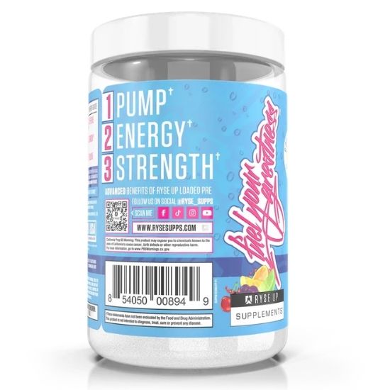 Loaded Pre, Kool-Aid Tropical Punch, 372g, RYSE