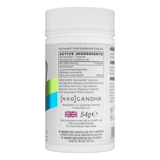 NooGandha, 60 caps, Naughty Boy - Vitax.ro