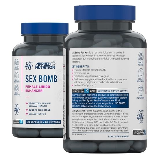Sex Bomb For Her, 120 vcaps, Applied Nutrition
