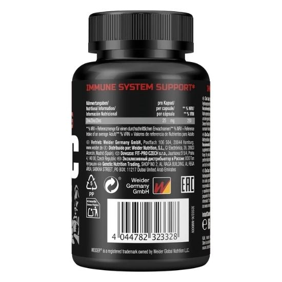 Strong Zinc, 25mg, 120 caps, Weider