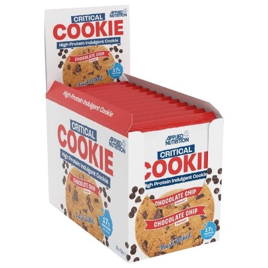 Critical Cookie, Chocolate Chip, 12 x 85g, Applied Nutrition - Vitax.ro