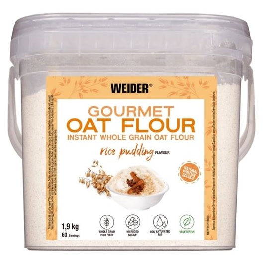 Oat Flour, Rice pudding, 1,9 kg, Weider
