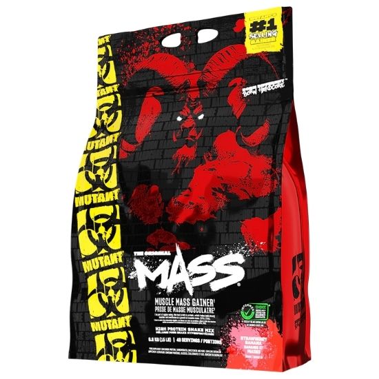 Mutant Mass, Strawberry Banana, 6800g, Mutant - Vitax.ro