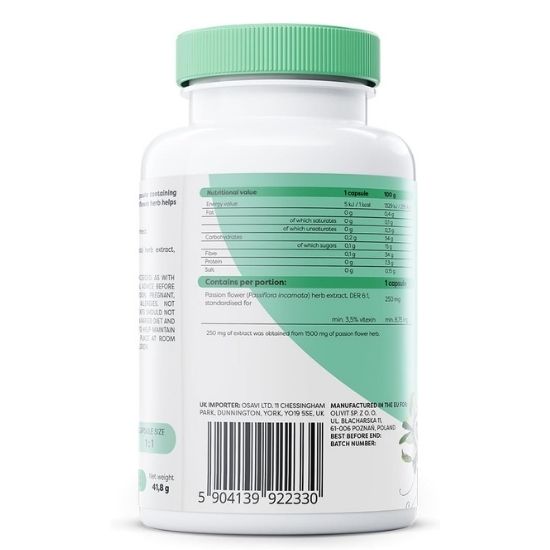 Passiflora, 250mg, 120 vegan caps, Osavi - Vitax.ro