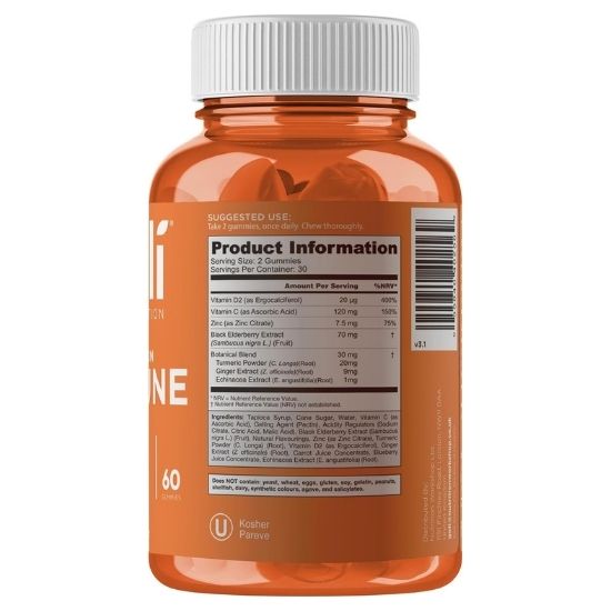 Triple Action Immune, 60 Gummies, Goli Nutrition | Vitax.ro