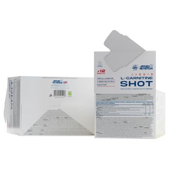 Liquid L-Carnitine Shot, Slush Puppie Twisted Citrus, 12 x 60 ml, Applied Nutrition