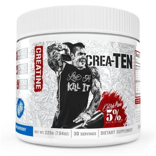 Crea-TEN, Legendary Series, Blueberry Lemonade, 225g, 5% Nutrition