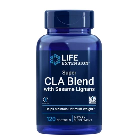 Super CLA Blend with Sesame Lignans, 120 softgels, Life Extension - Vitax.ro