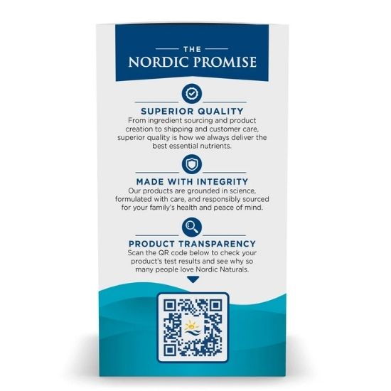 Omega-3, 690mg Lemon, 60 softgels, Nordic Naturals - Vitax.ro