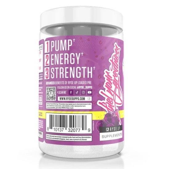 Loaded Pre, Kool-Aid Grape, 393g, RYSE