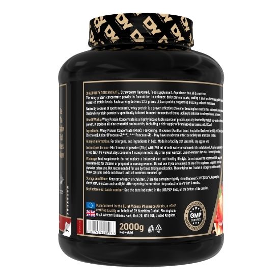 ShadoWhey, Strawberry, 2000g, Dorian Yates