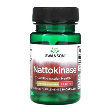 Nattokinase, 100mg, 30 caps, Swanson - Vitax.ro