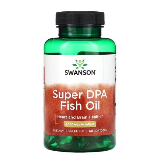 Super DPA Fish Oil, 60 softgels, Swanson - Vitax.ro