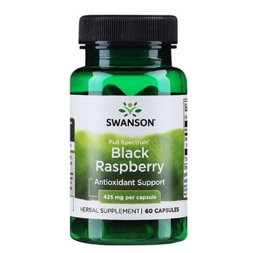 Full Spectrum Black Raspberry, 425mg, 60 caps, Swanson - Vitax.ro