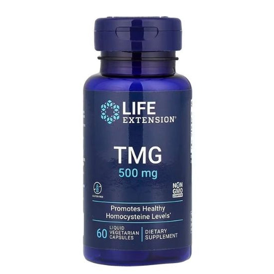 TMG, 500mg, 60 liquid vcaps, Life Extension - Vitax.ro