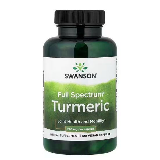Turmeric, 720mg, 100 caps, Swanson - Vitax.ro