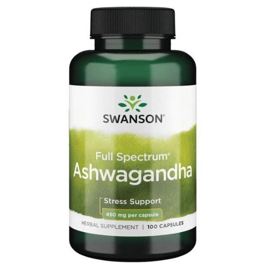 Ashwagandha 450mg, 100 caps, Swanson