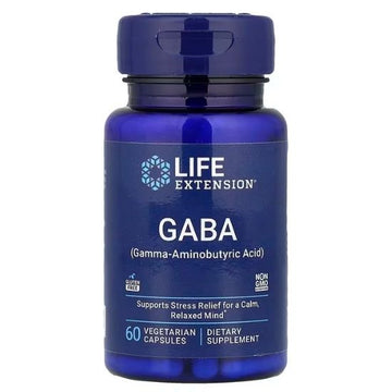 Gaba, 60 vcaps, Life Extension - Vitax.ro