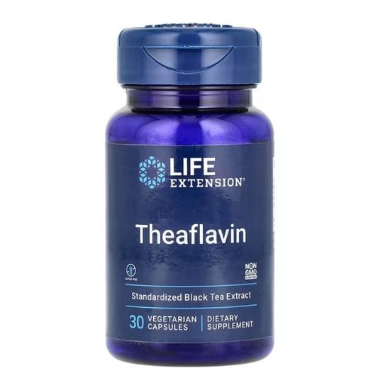 Theaflavin Standardized Extract, 30 vcaps, Life Extension - Vitax.ro