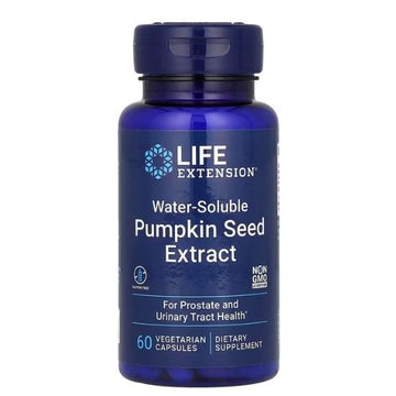 Pumpkin Seed Extract, Water-Soluble, 60 vcaps, Life Extension - Vitax.ro