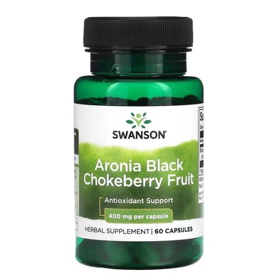 Full Spectrum Aronia (Chokeberry), 400mg, 60 caps, Swanson - Vitax.ro